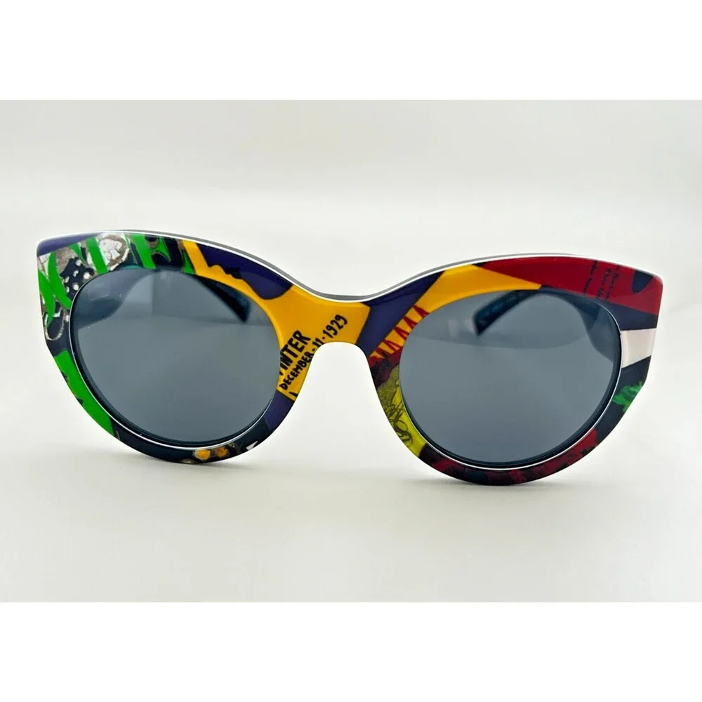 VERSACE Tribute Collection VOGUE 4353 Sunglasses Womens 51-26-140 ITALY Pop Art